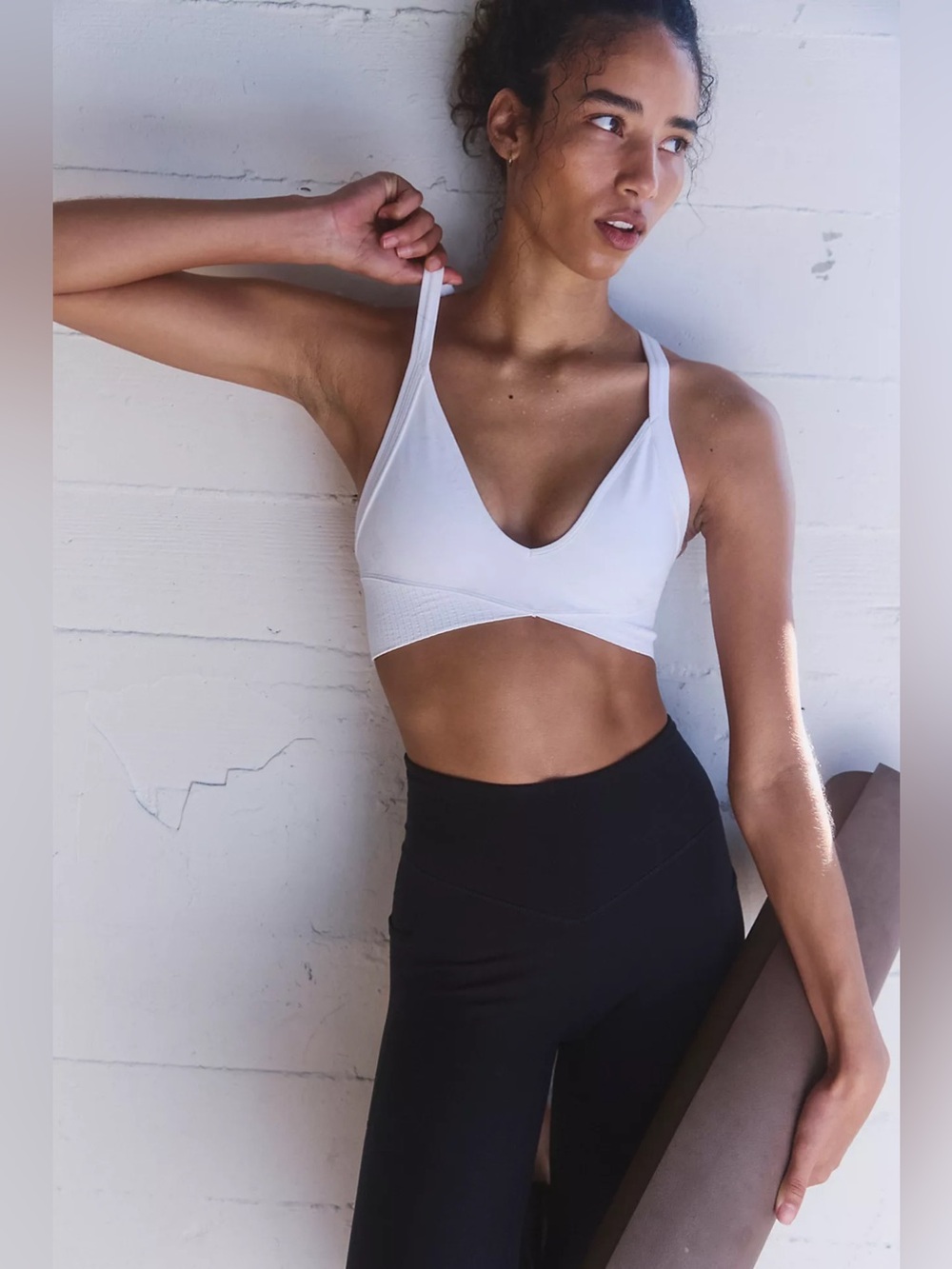 NWT! FP Free People Movement Good Karma Super Plunge Bra Sz XS/S